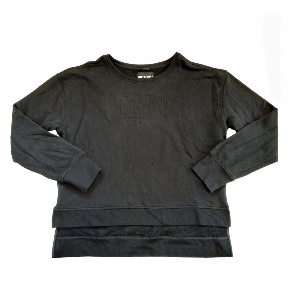 Victoria Sport Women's Crewneck Activewear Sweatshirt Oversized Lounge Large